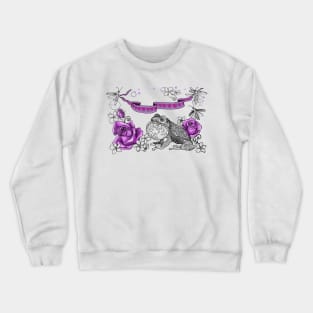 Frog and Fireflies Valentine Crewneck Sweatshirt